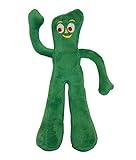 Multipet Gumby Plush Filled Dog Toy, Green, 9 inch (Pack of 1)