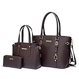 Montana West Purses and Handbags for Women Tote Purse and Wallet Set Shoulder Satchel Bag for Women 3pcs MWC3-C032WCF