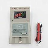 Battery Tester Quartz Watch Analyzer Button Cell Coil Tester for 1.5V 3V and Watch Batteries