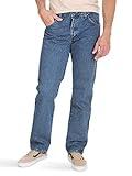 Wrangler Authentics Men's Classic 5-Pocket Regular Fit Cotton Jean, Stonewash Mid, 38W x 32L