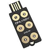 OnlyKey FIDO2 / U2F Security Key and Hardware Password Manager | Universal Two Factor Authentication | Portable Professional Grade Encryption | PGP/SSH/Yubikey OTP | Windows/Linux/Mac OS/Android