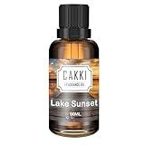 Essential Oils for Diffusers for Home, Scent-Lake Sunset, Single Large Size 50ml, CAKKI Fragrance Oils, for Candle Making, for Soap Making, Diffuser Oil Scents