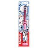 Colgate Kids Battery Powered Toothbrush, Unicorn, Extra Soft Toothbrush, Ages 3 and Up, 1 Pack