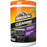 Armor All Car Cleaning Wipes, Gifts for Dad, Wipes for Car Interior and Car Exterior, 90 Wipes Each
