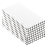 3" x 5" Note Pads - Memo Pads - Blank Scratch Pads - Small Notepad Writing Pads for Taking Notes and Task Allocation – Easy to Peel – 80gsm Papers with Cardboard Backing – 50 Sheets – Pack of 8