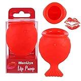 MonLiya Lips Enhancer Plumper Device Lips Silicone Fish Shape Natural Pout Mouth Tool Sexy Lip Mouth