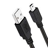 SCOVEE PS3 Charger Cable,10ft PS3 Controller Charging Cord,Mini USB Cable for PlayStation 3 Controller,DualShock 3 SIXAXIS,PS3 Slim Data Mini-B Charger Wire PS 3 Move,TI84 Plus CE,PS3 Charging Cables