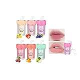 TWIFER Fruit Flavored Lip Glow Oil, Long-lasting Nourishing Moisturizer Lipstick, Hydrating Lip Oil for Dry Lip, Plumping Lip Gloss Kit for Girl Women Birthday Gift