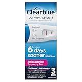 Clearblue Early Detection Pregnancy Test, 3 Ct