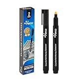 Perco Counterfeit Money Detector Pen (2 Pack) - Easy to Use and Reliable Universal Currency Fake Bill Checker for Personal & Commercial Use - Ensures Authenticity & Prevents Fraud