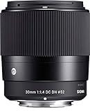 Sigma 30mm F1.4 Contemporary DC DN Lens for Sony E Black