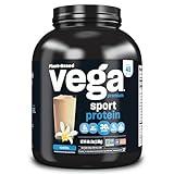 Vega Premium Sport Protein Vanilla Protein Powder, Vegan, Non GMO, Gluten Free Plant Based Protein Powder Drink Mix, NSF Certified for Sport, 4lb 1.8 oz