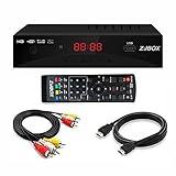 Digital TV Converter Box, ATSC Tv Tuner - ZJBOX for Analog HDTV Live 1080P with Recording&Playback,HDMI Output, Timer Setting TV Tuner Function Digital Channel Free