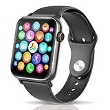 ReeZar Smart Watch for Men with Bluetooth Call 1.9" HD Touch Screen Fitness Tracker 116 Sports Modes IP68 Waterproof Smartwatch for Android iOS AI (Black)