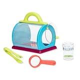 B. toys - Bug Bungalow Insect Catching Kit with Mesh Case, Magnifying Container, Tweezers & Magnifier - Educational Outdoor Toys for Toddlers - Nature Exploration Set for Kids 3+ Years