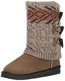 MUK LUKS Women's Cheryl Fashion Boot, Oatmeal, 8