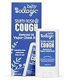 Oilogic Stuffy Nose & Cough Chest Vapor Rub Essential Oil for Babies & Toddlers - Gentle Baby Essentials Soothe Cough & Stuffy Noses - Pediatrician-Tested & Safe for Babies, .42 Oz