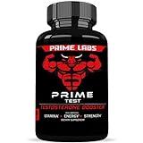 Prime Labs - Men's Testosterone Booster - Stamina, Endurance, & Strength Booster - 60 Caplets