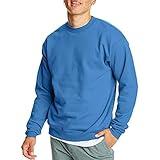 Hanes Men's, EcoSmart Pullover Crewneck Sweatshirt, Big & Tall Available, 1 or 2 Pack, Fatigue Green-1 Pack, 2X Large