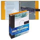 Performore My Health Journal Medical Records Organizer, Professionally Printed Tabs in a 3-Ring Binder, Medical Record Book for Patients, Caregivers and Family