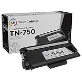 LD Products Compatible Toner Cartridge Replacement for Brother TN750 High Yield (Black) Compatible with Brother DCP-8110DN DCP-8150DN DCP-8155DN HL-6180DWT MFC-8510DN MFC-8710DW MFC-8910DW MFC-8950DW