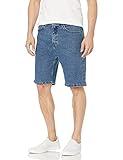 Wrangler Authentics mens Comfort Flex Waistband Denim Shorts, Light Stonewash, 40 US