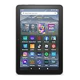 Amazon Fire HD 8 Plus tablet, 8” HD Display, 32 GB, 30% faster processor, 3GB RAM, wireless charging, (2022 release), Gray