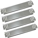 Direct Store DP149 (4-pack) Stainless Steel Grill Heat Plates Replacement for Home Depot Nexgrill 4 burner 720-0830H, 5 Burner 720-0888, 720-0888N, 720-0882A, 720-0882S, 6 Burner 720-0896B, 720-0898