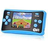 Handheld Game for Kids Ages 4-10, 2025 Upgraded, 142 Classic Mini Games, TV Output, 2.5" LCD Screen, Portable Arcade System, Birthday for Children-Blue
