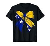 Bosnia And Herzegovina Flag Bosnian and Herzegovinian Ribbon T-Shirt
