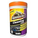 Armor All Car Cleaning Wipes, Wipes for Car Interior and Car Exterior, 90 Wipes Each