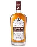 Free Spirits Non-Alcoholic Bourbon Spirit - Award Winning Whiskey Alternative - Low Calorie, Vegan, Gluten-Free with B-Vitamins - Natural Ingredients for Delicious Cocktails - 750 ml Bottle