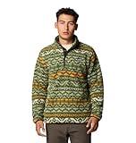 Columbia Men's Rugged Ridge Half Snap Fleece, Canteen Madras Multi, Large