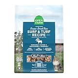 Open Farm Surf & Turf Recipe Freeze Dried Raw Morsels for Cats, 9oz