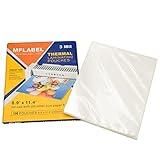 MFLABEL Thermal Laminating Pouches, 8.9 x 11.4-Inches Clear Thermal Laminating Plastic Paper Laminator Sheets for Photos Files Drawings for Use with Thermal Laminators 3 mil 2000-Pack