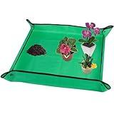 30" X 30" Large Plant Repotting Mat for Indoor Plants Potting Soil, Foldable Waterproof Plant Repotting/Potting Tray, Potting Mat for House Plants Succulents Gardening Tools Gifts for Gardener