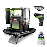 BISSELL® Little Green® Max Pet SmartMix Portable Carpet and Upholstery Deep Cleaner, Car/Auto Detailer, with SmartMix Technology, Self-Cleaning Tough Stain Tool and Pet Hair Removal Tool, 38572