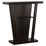Coaster Home Furnishings - Evanna - Engineered Wood - 31.5-Inch 2-Shelf Console Table with Rectangular Tabletop, Ample Standage, and Tip-Over Restraint - Entryway & Living Room - Cappuccino 950136