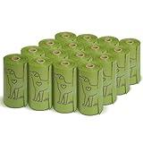 240 Count 13” x 9”Dog Poop Bags Rolls, Leakproof Strong & Sturdy Waste Bags for Doggie Cat Pet