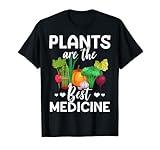 Plants Are Best Medicine Naturopaths Plant Based Naturopathy T-Shirt