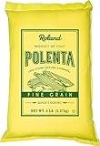 Roland Foods Fine Grain Yellow Polenta From Italy, Specialty Imported Food, 5 Pound Bag, Pack of 1