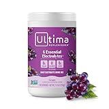 Ultima Replenisher Daily Electrolyte Drink Mix – Grape, 90 Servings – Hydration Powder with 6 Key Electrolytes & Trace Minerals – Keto Friendly, Vegan, Non- GMO & Sugar-Free Electrolyte Powder