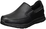 Skechers for Work Women's Nampa-Annod Food Service Shoe,black polyurethane,7 W US