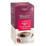 Teeccino Vanilla Nut Herbal Tea - Rich & Roasted Herbal Tea That’s Caffeine Free & Prebiotic for Natural Energy, 25 Tea Bags