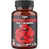 agobi 11in1 Testosterone Supplement for Men from Herbal Extract 14000mg Equivalent - Endurance, Drive, and Body Support 120 Vegan Capsules for 2 Months