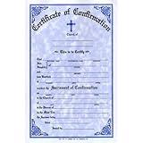 Religious Supply Confirmation Certificate