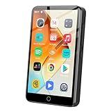 80GB MP3 Player with Bluetooth and WiFi, 4.0" Touchscreen MP3 Player for Kids Built in Speaker, MP3 & MP4 Players with Spotify, Audible, Amazon Music, Deezer, Pandora, FM Radio, Up to 1TB