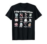 12 Days Of Multiple Sclerosis Christmas Autoimmune Disease T-Shirt