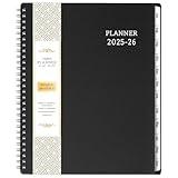 2025-2026 Planner - Academic Planner 2025-2026, 8" x 10", July 2025 - June 2026 Planner, 12 Monthly Tabs,Improving Your Time Management Skill