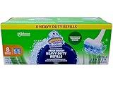 Scrubbing Bubbles Heavy Duty Refills Fresh Brush Toilet Cleaning System 8 Count Refill pack of 3 (Package Image May Vary)